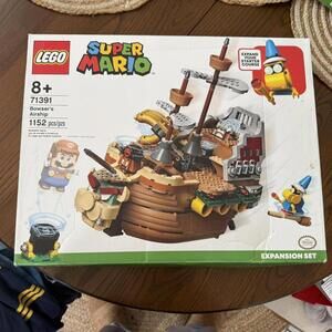 LEGO Super Mario: Bowser's Airship Expansion Set (71391) * NIB SEALED RETIRED*